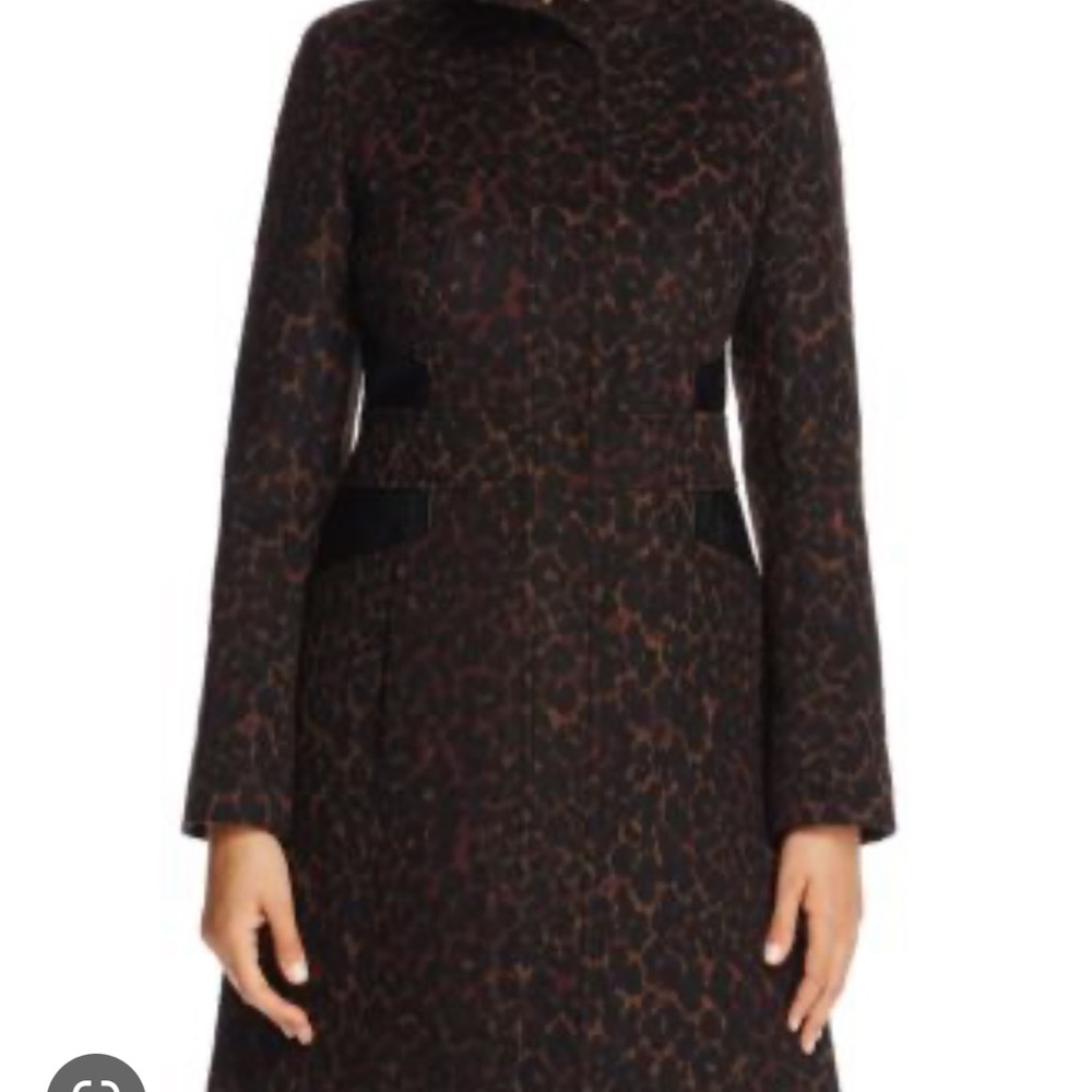 Via Spiga Leopard Coat
